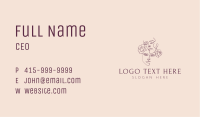 Elegant Flower Girls Business Card Image Preview