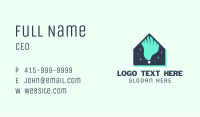 House Cleaning Service Brush Business Card Image Preview
