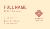 Cosmic Flower Petal  Business Card Image Preview