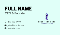 Team Leader Star Business Card Design