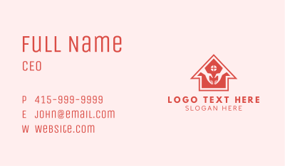 House Hand Care Business Card Image Preview
