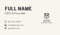 Panda Bear Toy  Business Card Image Preview