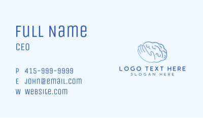 Mental Health Brain Care Business Card Image Preview