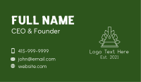 White Essential Oil  Business Card Image Preview