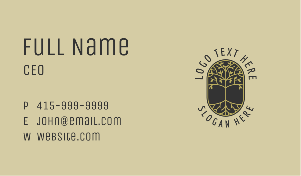 Tree Forest Arborist Business Card Design Image Preview