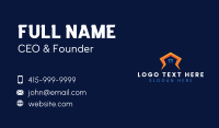 Home Lightning Bolt Business Card Preview