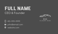 Gray Sports Car Business Card Image Preview