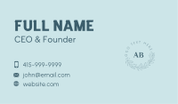 Organic Skin Care Business Card Image Preview