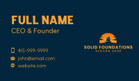Sail Ship Adventure Business Card Image Preview