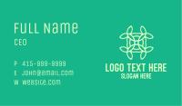 Organic Flower Pattern Business Card Image Preview