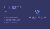 Heart Human Marathon Business Card Image Preview