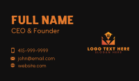 Lightning Bolt House Business Card Image Preview