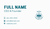 Quill Pen Book Emblem Business Card Image Preview