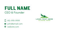 Gardening Grass Cutting Business Card Preview