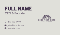 Roofing Contractor Repair Business Card Image Preview