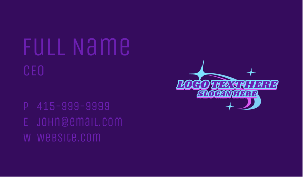 Aesthetic Y2K Boutique Business Card Design Image Preview