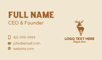 Wild Stag Rose  Business Card Preview