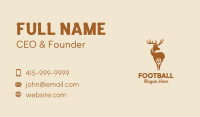 Wild Stag Rose  Business Card Image Preview