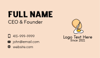 Organic Egg Yolk  Business Card Image Preview