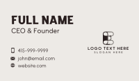 Media Startup Tech Letter E Business Card Image Preview