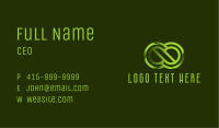 Biotech Infinity Loop Business Card Image Preview