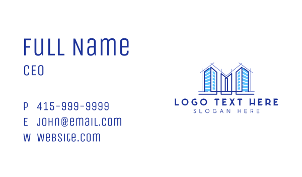 Building City Architecture Business Card Design Image Preview