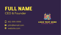 Fun Castle Bounce House Business Card Image Preview