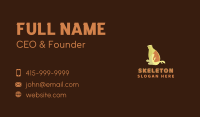 Almond Milk Mascot  Business Card Image Preview