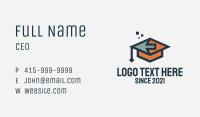 Digital Online Graduate  Business Card Image Preview