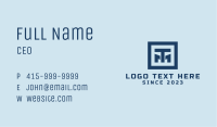 Blue T & M Company  Business Card Image Preview