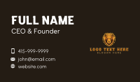 Lion Wild Leo Business Card Image Preview