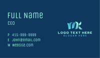 Media Startup Advertising Business Card Image Preview