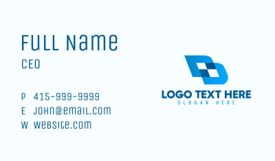 Generic Corporate Double D Business Card Image Preview