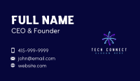 Biotech Atom Technology Business Card Image Preview
