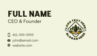 Forest Lumberjack Chainsaw Business Card Image Preview