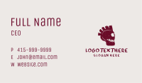 Grunge Punk Skull Business Card Image Preview