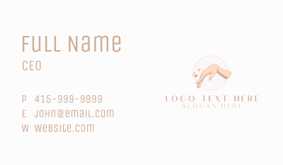 Beauty Nail Salon Business Card Image Preview