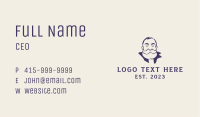 Old Bearded Man  Business Card Image Preview