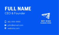 Airplane Aviation Airline Business Card Image Preview