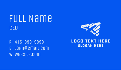 Airplane Aviation Airline Business Card Image Preview