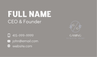 Letter Elegant Classic Business Card Image Preview