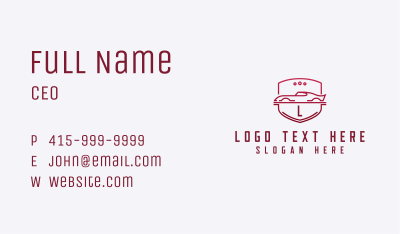 Gradient Supercar Lettermark Business Card Image Preview