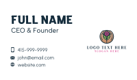 Natural Flower Gardening Business Card Preview