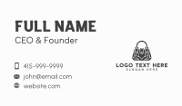 Feminine Fashion Bag Business Card Preview