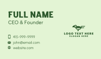 Green Kiwi Bird Business Card Preview