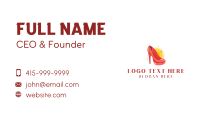 Stilettos High Heels Shoe Business Card Image Preview