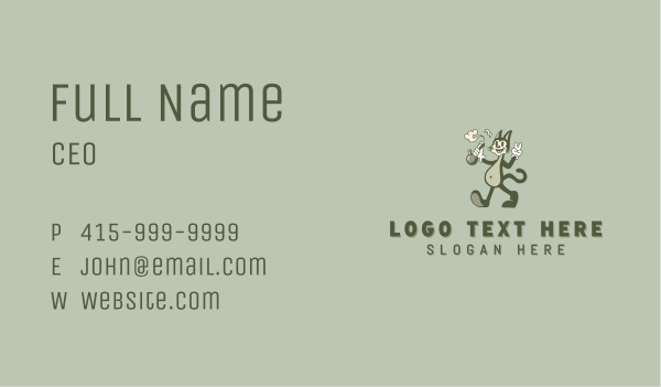 Cat Marijuana Cartoon Business Card Design Image Preview