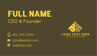 Pyramid Structure Letter M Business Card Image Preview