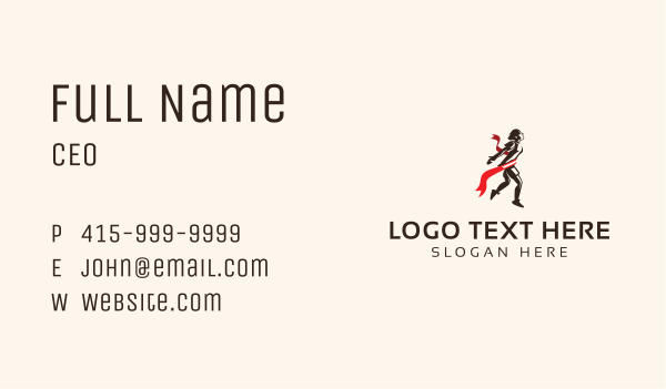 Athletic Race Finish Business Card Design Image Preview