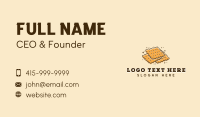 Biscuit Cracker Food Business Card Design